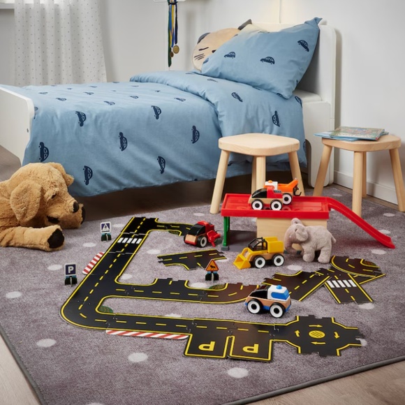 RÄVUNGE 23-piece car track set IKEA TOY SET - Picture 1 of 4